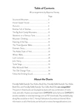 Friendly Fiddle Duets for Two Cellos at the Same Level, Book One - PDF Download